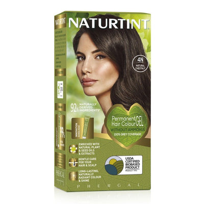 جل تلوين الشعر الدائم Naturtint 4N Natural Chestnut M&S - اشترِ عبر الإنترنت من McGrocer