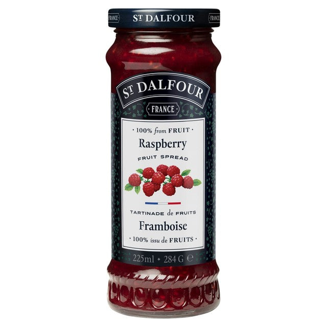 St Dalfour raspberry fruit spread 284g (British brand)