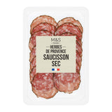M&S M&S Herbes de Provence Saucisson Sec Salami Dry Cured Salami 80g- Buy online at McGrocer