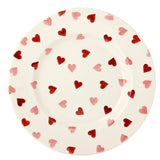 M&S Emma Bridgewater Pink Hearts 10 1/2 Inch Plate- Buy online at McGrocer