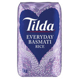 Tilda Everyday Basmati Rice 1kg (British brand)