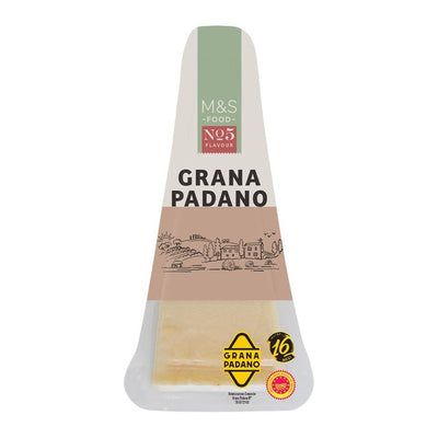 M&S M&S Grana Padano Cheese 200g- Buy online at McGrocer