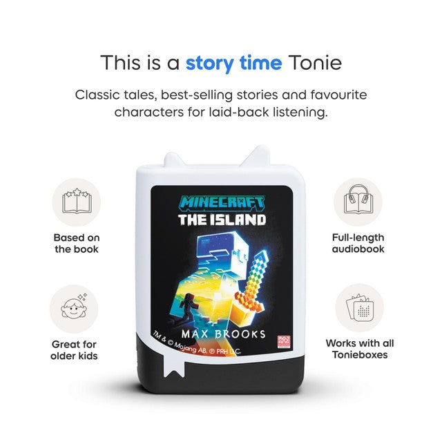 Tonies Minecraft The Island audiobook (British brand)