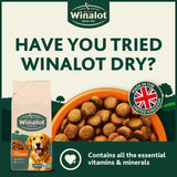Winalot wet dog food meaty chunks mixed in jelly 12 x 100g (British brand)