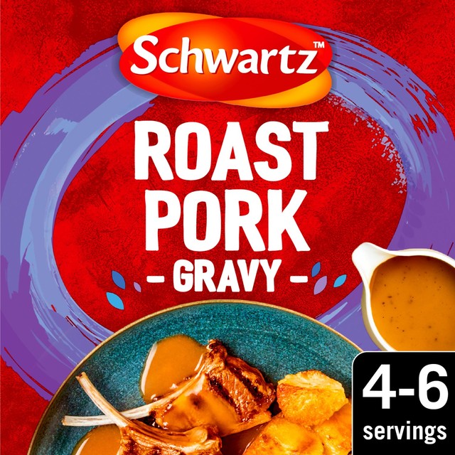 Schwartz Pork and Sage Gravy Sachet 25g (British brand)