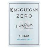 McGuigan Zero Shiraz non-alcoholic red wine 75cl, imported from the UK