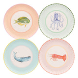 M&S Yvonne Ellen Picnic Side Plates 4 Pack 23cm- Buy online at McGrocer