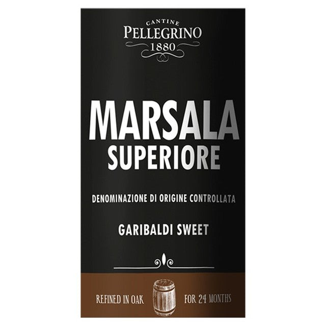 Pellegrino Marsala Superiore Garabaldi Dolce 75cl, imported from the UK