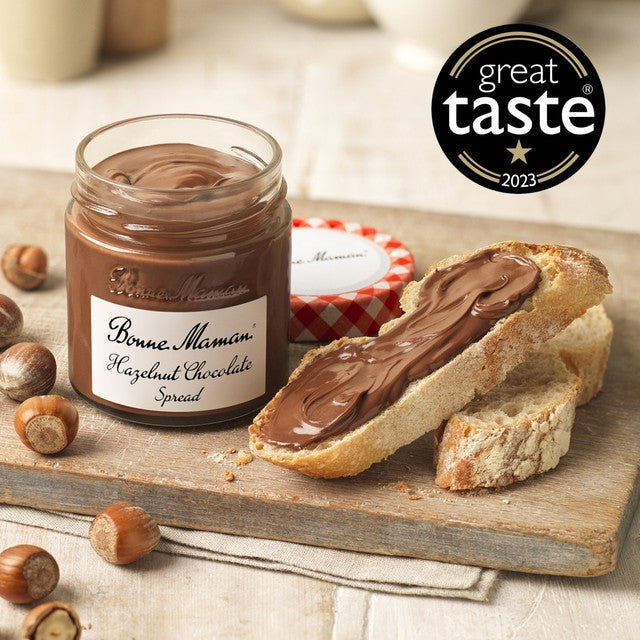 Bonne Maman smooth hazelnut chocolate spread 360g - British product