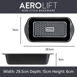 Prestige Aerolift carbon steel loaf tin 29cm, imported from the UK