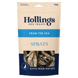 M&S Hollings Sprats Natural Fish Dog Treats 100g- Buy online at McGrocer