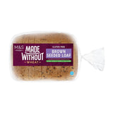 M&S M&S Made Without Brown Seeded Gluten Free Bread Loaf 400g- Buy online at McGrocer