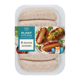 M&S M&S Plant Kitchen Vegan 6 British Bangers Vegan Sausages 360g- Buy online at McGrocer