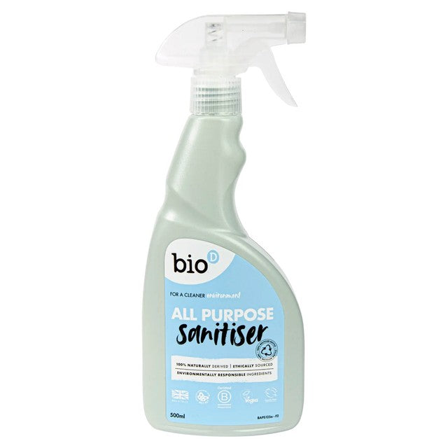 Bio-D All Purpose Antibacterial Sanitiser Spray 500ml - British product