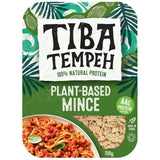 Tiba Tempeh Bio-Pflanzenhackfleisch 200g (Britische Marke)
