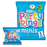 McGrocer Fox's Party Rings Minis Iced Ring Biscuits 6x20g- Buy online at McGrocer