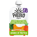 M&S Piccolo Garden Vegetable Three Grain Risotto 7 mths+ Baby Food Pouch 130g- Buy online at McGrocer