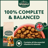 Winalot adult salmon dry dog food (British brand)