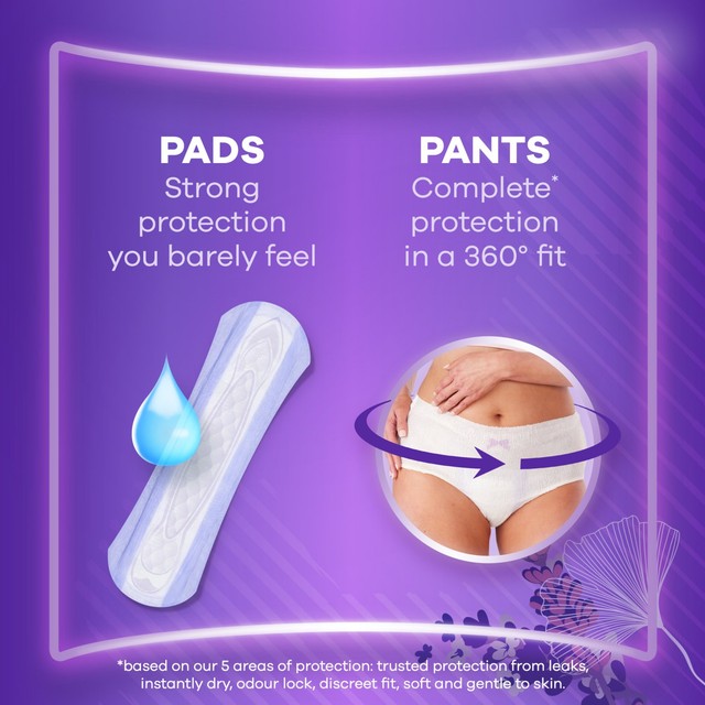 Always Discreet Incontinence Pads Ultimate Day 12 Pack, imported from the UK
