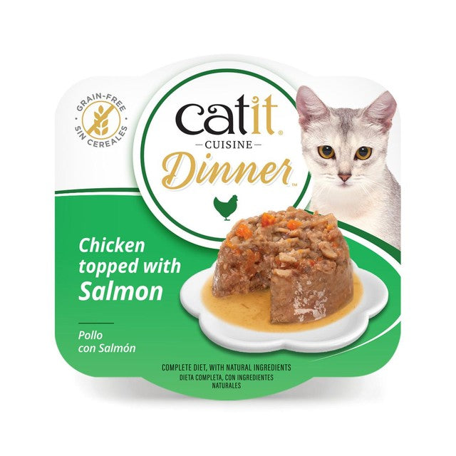 Catit Chicken Dinner Variety Pack cat food, UK version
