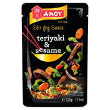 M&S Amoy Teriyaki & Toasted Sesame Seeds Stir Fry Sauce 120g- Buy online at McGrocer
