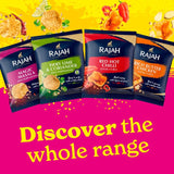 Rajah butter chicken lentil curls 80g - British product