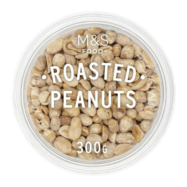 M&S roasted peanuts snack pot - British product