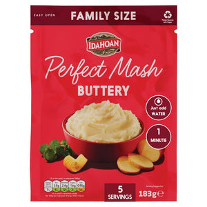 Idahoan Buttery Family Pack Dried Mashed Potato Mix 183g