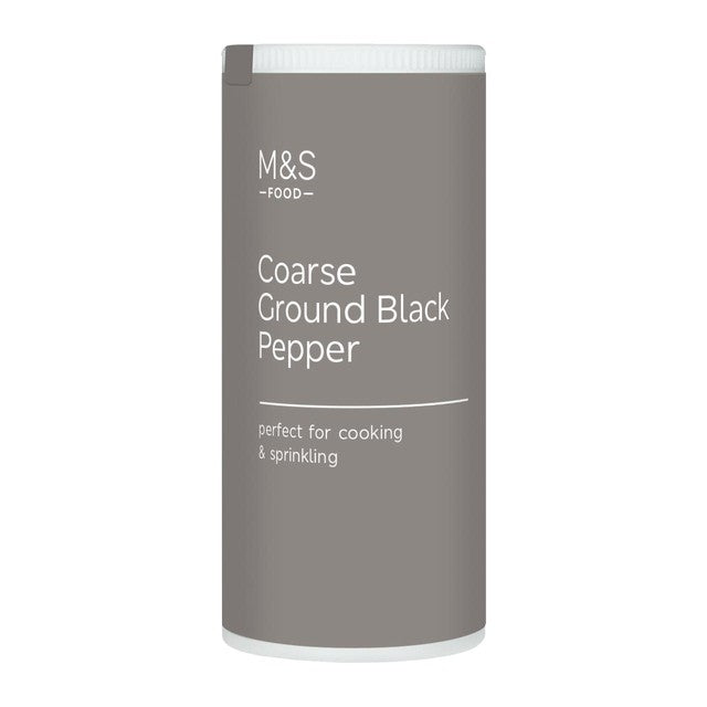 M&S coarse ground black pepper pot - British product