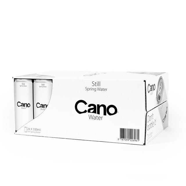 CANOWATER still water ring pull 24 x 330ml (British brand)