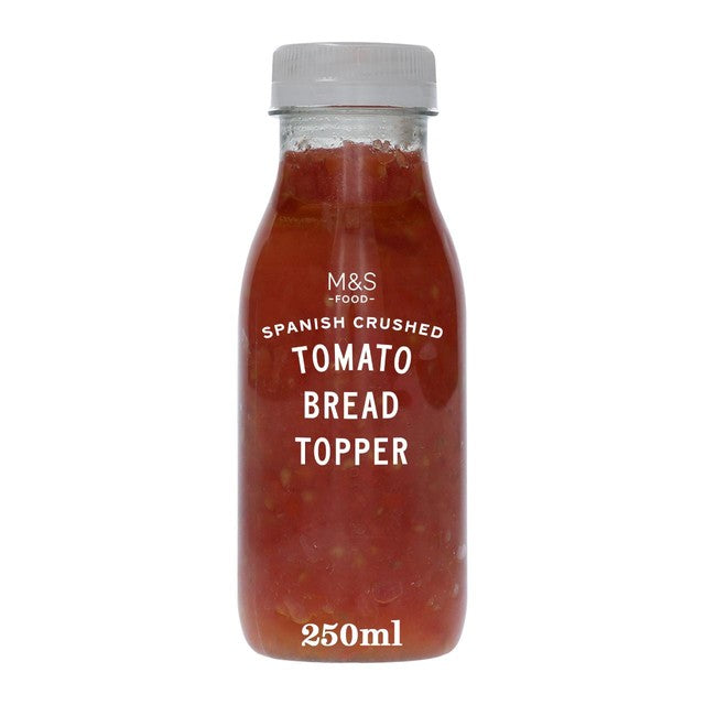 M&S Spanish Crushed Tomato Bread Topper 250ml, imported from the UK