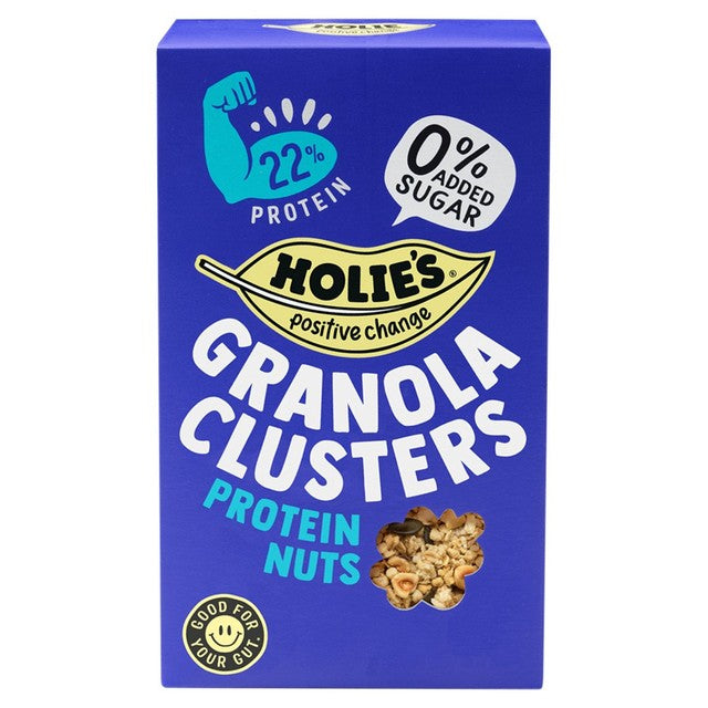 Holie's granola clusters protein cereal 400g, UK version