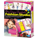 M&S Great Gizmos KidzMaker Fashion Design Portfolio Studio Creative Kit 27.5x20x5.5cm- Buy online at McGrocer