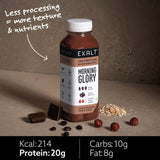 EXALT Morning Glory coffee cacao protein smoothie 330ml - British product