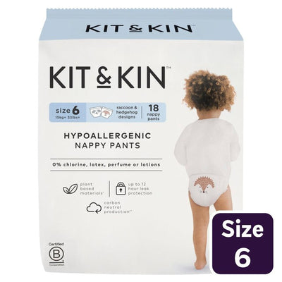 M&S Kit & Kin Hypoallergenic Nappy Pants Size 6 15+kg- Buy online at McGrocer