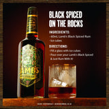 Lamb's Black Spiced Rum 70cl, UK version