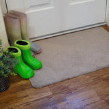 Mighty Mats Eco Pure Washable Mat Taupe 50x80cm British product
