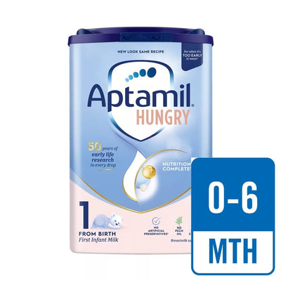 M&S Aptamil Hungry First Infant Milk Formula Powder from Birth 800g- Buy online at McGrocer