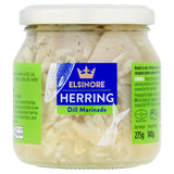 M&S Elsinore Cured Herring Pieces in Dill Marinade 275g- Buy online at McGrocer