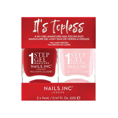 M&S Nails Inc Topless Nail Polish Duo- Buy online at McGrocer