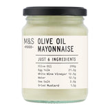 M&S Only 6 Ingredients olive oil mayonnaise, imported from the UK