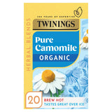 M&S Twinings Organic Camomile Tea Herbal Tea Bags 20 per pack- Buy online at McGrocer