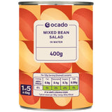 Ocado mixed bean salad in water 400g, imported from the UK