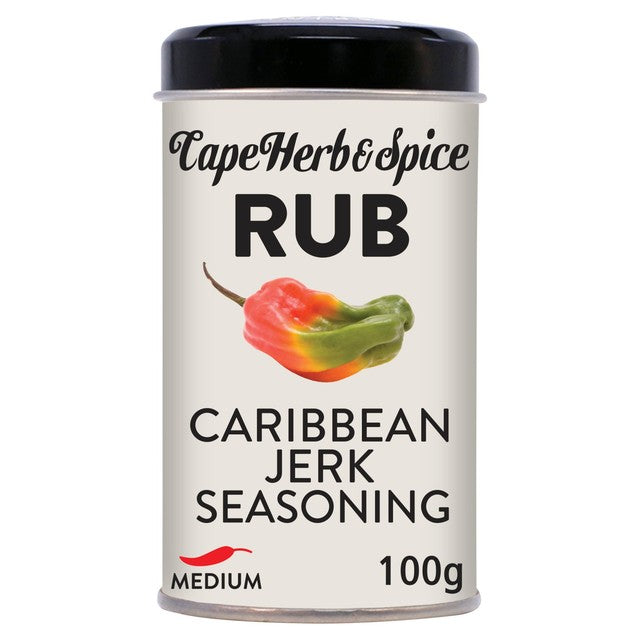 Cape Herb & Spice Caribbean Jerk Seasoning Rub tin (British brand)