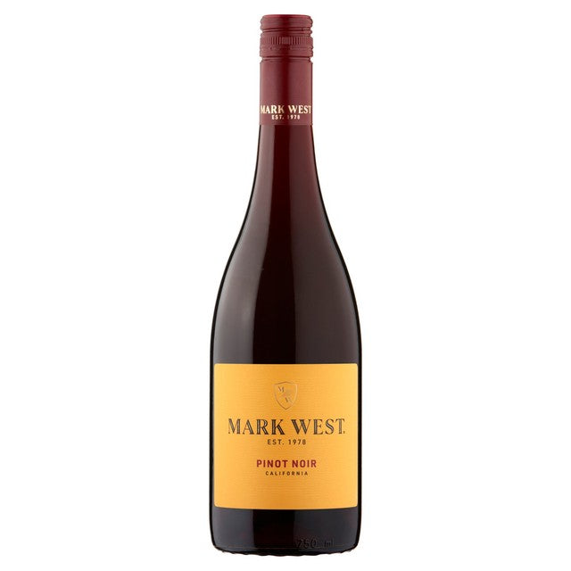Mark West Pinot Noir red wine 75cl, imported from the UK
