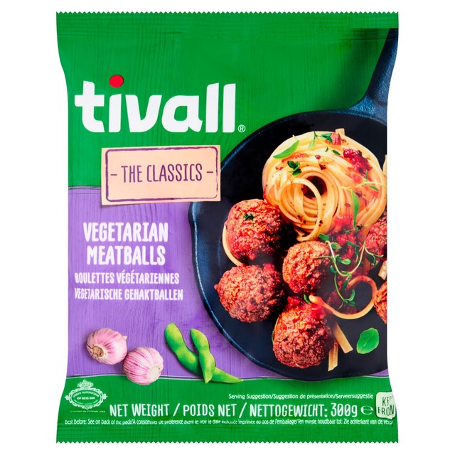 Tivall vegetarian meatballs 300g (British brand)