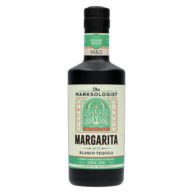 M&S The Marksologist Margarita tequila cocktail 50cl, imported from the UK