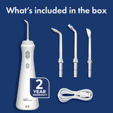 Waterpik Cordless Plus white water flosser (British brand)