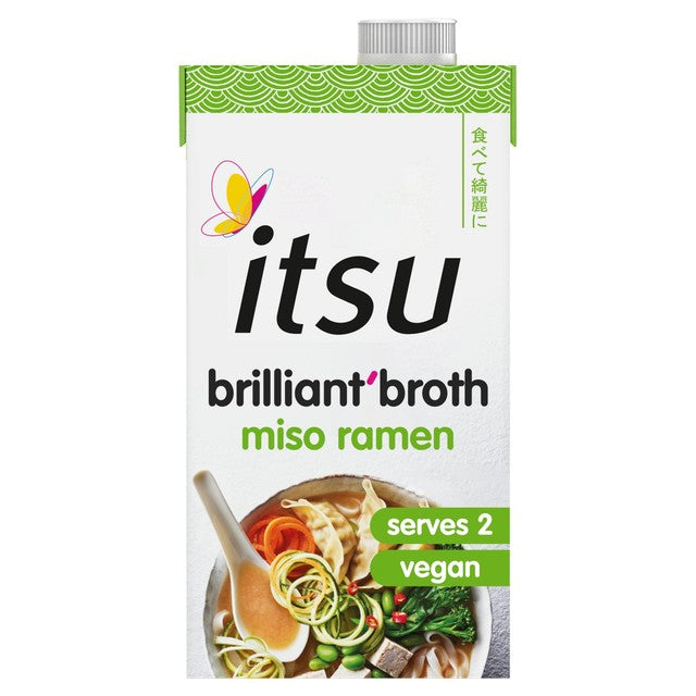 itsu miso ramen broth 500ml, UK version