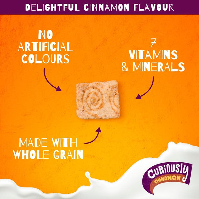 Nestle Curiously Cinnamon cereal 375g - British product